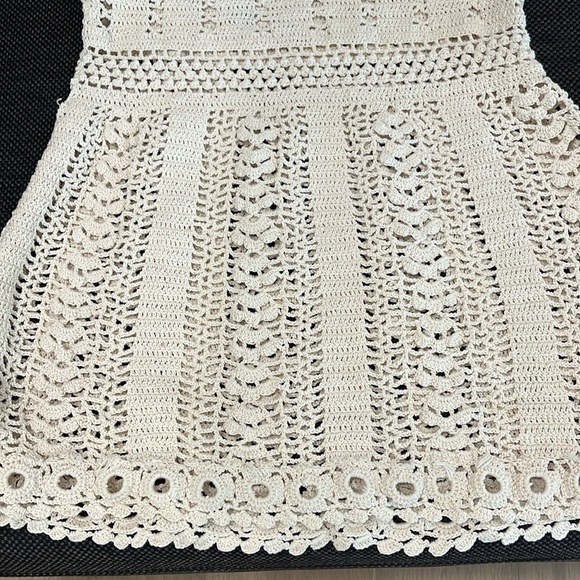 Hand made crochet micro dress - Picture 4 of 7